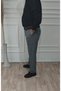 Men's Classic Cut Pleated Fabric Trousers - 6