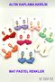 Women's Matte Pastel Red Color Acrylic Heart Earrings - 2