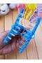 Large Size Heart Figured Colorful Latch Buckle - 2