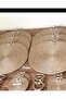 American Service Rope Plate Set 18 Piece Coasters
