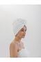 Bonnet Towel Buttoned Hair Dryer Towel Hair Cap - 3
