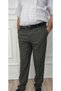 Men's Plus Size Classic Khaki Relaxed Cut Fabric Trousers