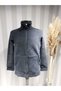 Unisex Thick Winter Fleece Fleece with Front Zippered Closure - 3