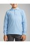 Unisex Children's Polo Collar Long Sleeve Baby Blue T-shirt - 3