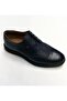 Bm 100% Leather Laced Stylish Daily Classic Shoes - 2