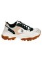 Women's Beige Lace-Up Sneakers - 2