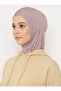 Visca Seirisi Striped Plain Hijab Turban - St 296 Dried Rose - 2