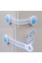 Cabinet Drawer Lock Child Baby Protection Wardrobe Drawer Door Window Safety Security Lock 2 Pieces - 5