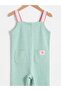 Baby Girl Green Jumpsuit - 3