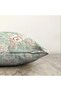 Double Sided Colorful Flower Motif Digital Printed Modern Raschel Knitted Pillow Throw Pillow Cover on the Floor - 3