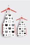 Cat Mother Child Pattern Stain Resistant Kitchen Apron