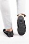Men's Black Suede Loafer Shoes - 7