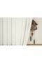 Cotton Textured Tulle Ecru 1-2,5 Medium Close Pleat - 2