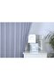 Striped Tulle Blue 1-2,5 Medium Tight Pleat - 2