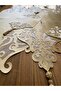 Crown Model Gold Color Living Room Set 4 Pieces - 2