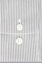 Men's Gray Slim Fit Striped Long Sleeve Shirt - 2