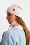 Women's Fisherman Style Cotton Camisole Anti-Sweat Ultra Light Soft Beret Neck Collar Set - 4