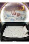 70x120 Baby Sleeping Set Cloud Pattern 10 Pieces Compatible with Park Cribs (crib is not included) - 2