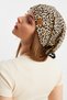 Women's 4-Season Cotton, Flexible, Ultra Soft, Lightweight, Anti-Sweat, Combed Cotton Hat with Rope Detail - 4