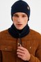 Men's Fisherman Style Cotton Camisole, Anti-Sweat, Ultra Light, Soft Beret Neck Collar Set - 3