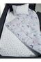 70x120 Baby Sleeping Set Moon Pattern 10 Pieces Compatible with Park Cribs (crib is not included) - 8