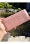 Useful Genuine Leather Women's Wallet in Powder Pink - 5