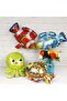 Sea Creatures Themed Balloon Bouquet Colorful Number Balloon Rainbow Number Full Set (Video Explanation) - 4