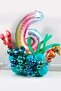 Sea Creatures Themed Balloon Bouquet Colorful Number Balloon Rainbow Number Full Set (Video Explanation)
