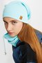 Women's Cotton Camisole, Anti-Sweat, Ultra Light and Soft Beret Neck Collar Set