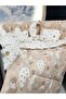 70x120 Baby Sleeping Set Cloud Pattern 10 Pieces Compatible with Park Cribs (crib is not included) - 7