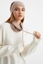 Women's Cotton Camisole, Anti-Sweat, Ultra Light and Soft Beret Neck Collar Set - 4