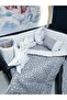 70x120 Baby Sleeping Set Star Pattern 10 Pieces Compatible with Park Cribs (crib is not included) - 6