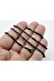 Men's Steel Black Bracelet Imprint - 4