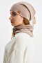 3 in One Fisherman Style Beret + String Beret + Neck Collar Lightweight, 100% Cotton Winter Set - 4