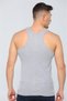 Gray Tutku Men's Ribbed Sports Athlete - 4