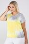Batik Pattern Basic Tshirt-yellow - 4