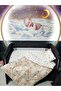 70x120 Baby Sleeping Set Cloud Pattern 10 Pieces Compatible with Park Cribs (crib is not included) - 3