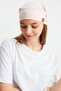 Women's 4-Season Cotton, Flexible, Ultra Soft, Lightweight, Anti-Sweat, Combed Cotton Hat with Rope Detail - 4