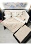 70x120 Baby Sleeping Set Star Pattern 10 Pieces Compatible with Park Cribs (crib is not included) - 4