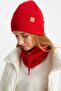 3 in One Fisherman Style Beret + String Beret + Neck Collar Lightweight, 100% Cotton Winter Set - 5