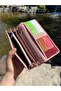Useful Genuine Leather Women's Wallet in Powder Pink - 4