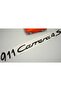 Porsche 911 Carrera 4s Compatible Luggage 3m 3d Abs Lettering Logo Emblem Set - 4