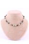 Natural Stone Necklace M232 - Certified and Stone Detailed