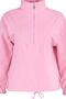 Açık Pembe Fermuar Detaylı Polar Örme Sweatshirt TWOAW21SW0758 - 12