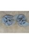 2-Piece Ribbon Bow Satin Buckle Clip Handmade Sturdy Buckle - 4