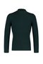 Emerald Green Fitted Slim Fit Cotton Half Turtleneck Ribbed Knitwear Sweater Tmnaw21Kz0568 - 6