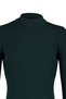 Emerald Green Fitted Slim Fit Cotton Half Turtleneck Ribbed Knitwear Sweater Tmnaw21Kz0568 - 8