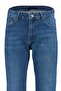 Lacivert %100 Pamuk Straight Fit Jeans Kot Pantolon TMNAW23JE00023 - 7