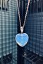 Original Heart Moon Stone Natural Stone Necklace