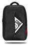 Pr-R170 Roma Series, Wtxpro, Waterproof Fabric 17" Laptop, Notebook Backpack - Black - 4